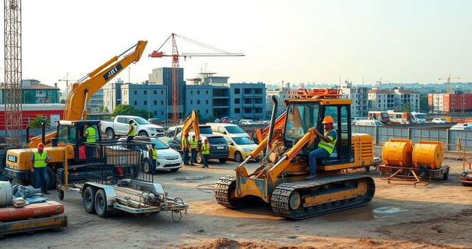 Aluguel de Equipamentos de Construção Civil para Projetos Eficientes