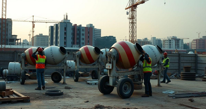 Locação de Betoneiras é a Solução Ideal para Construções Eficientes e Econômicas