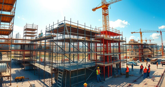 Locações de Andaime para Construções Seguras e Eficientes Locações de Andaime para Construções Seguras e Eficientes