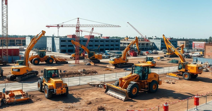 Alugar Máquinas para Construção e Aumentar sua Produtividade Alugar Máquinas para Construção e Aumentar sua Produtividade