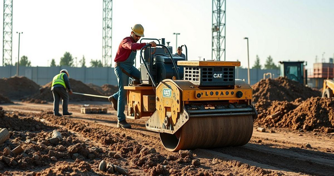 Locação de placa vibratória: como escolher a opção ideal para sua obra Locação de placa vibratória: como escolher a opção ideal para sua obra