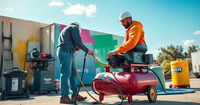 Aluguel de Compressor de Ar para Pintura: Vantagens e Dicas Especiais