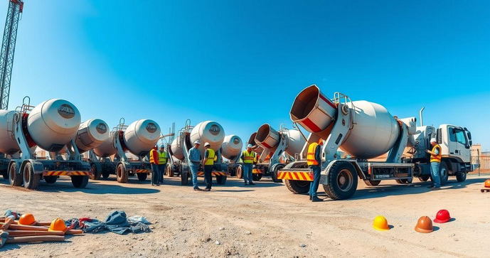 Como escolher a melhor empresa de aluguel de betoneira para sua obra