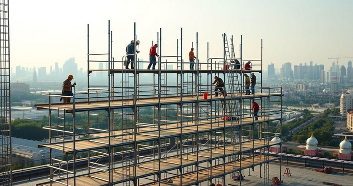 Locações de Andaime para Construção: Como Escolher o Melhor Locações de Andaime para Construção: Como Escolher o Melhor