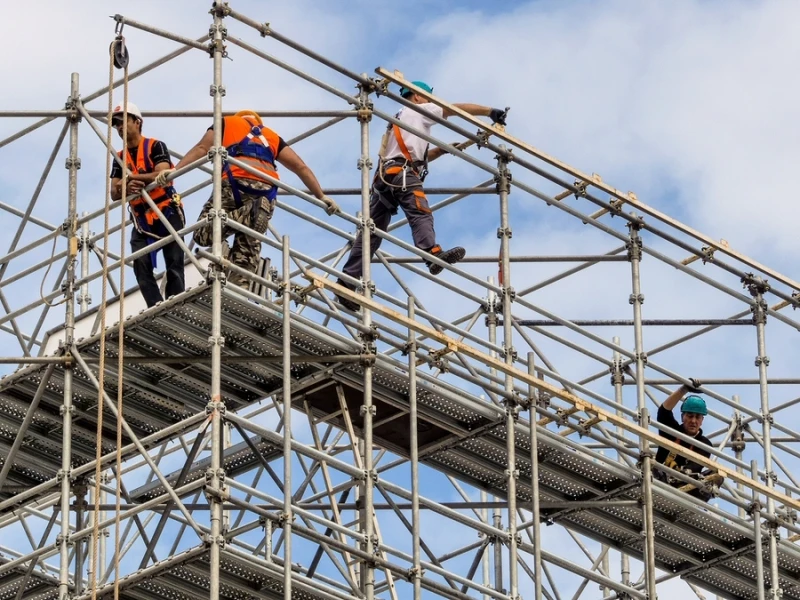 locação de andaime para construção